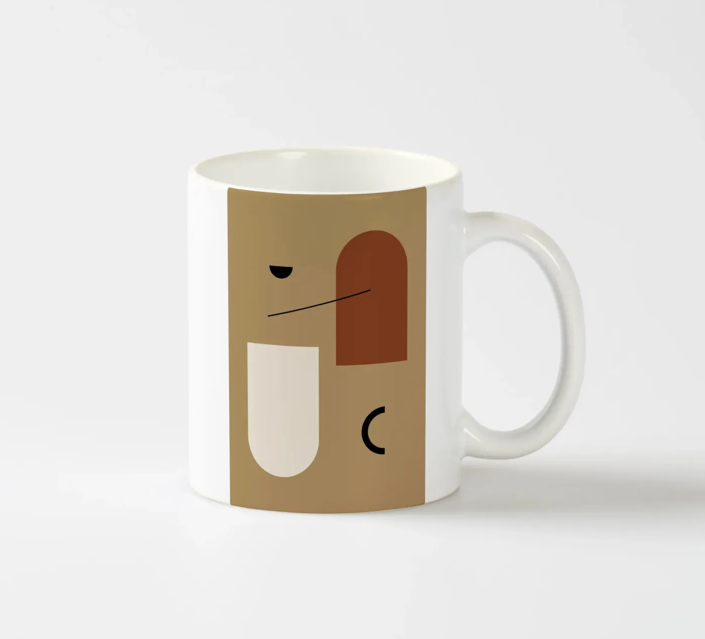 Split Level ceramic mug by Pure