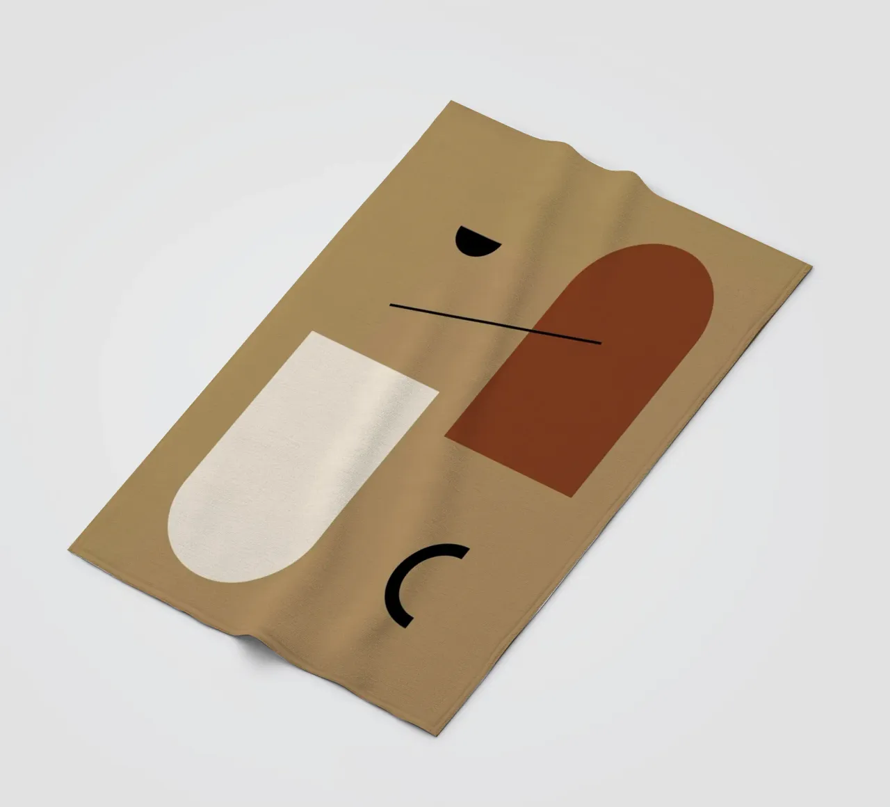 Split Level Fleecedecke von Pure