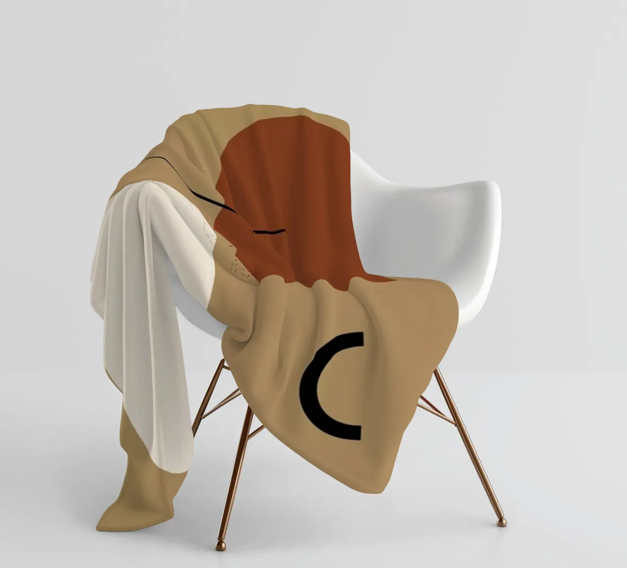 Split Level Fleecedecke von Pure