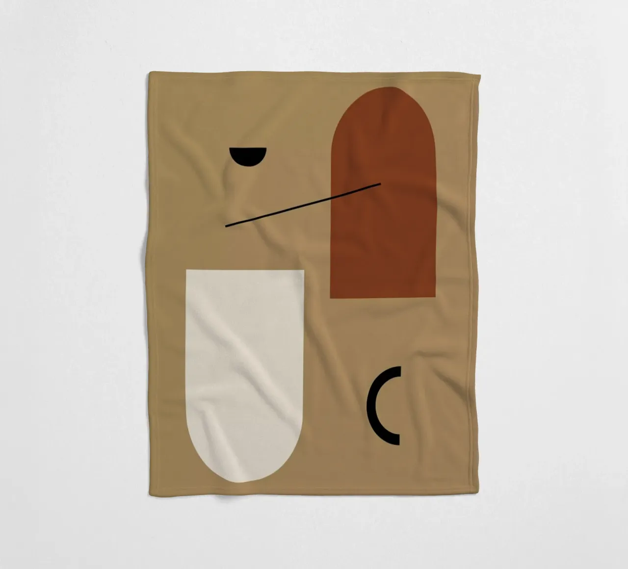 Split Level Fleecedecke von Pure