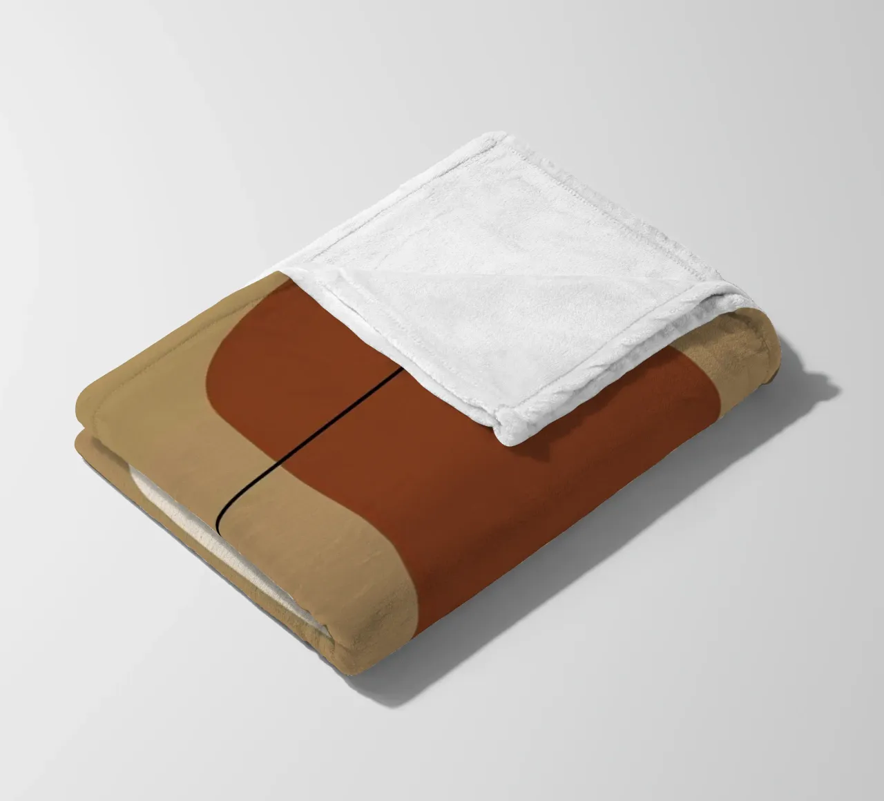 Split Level Fleecedecke von Pure