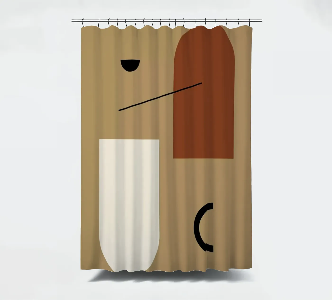 Split Level douchegordijn van Pure