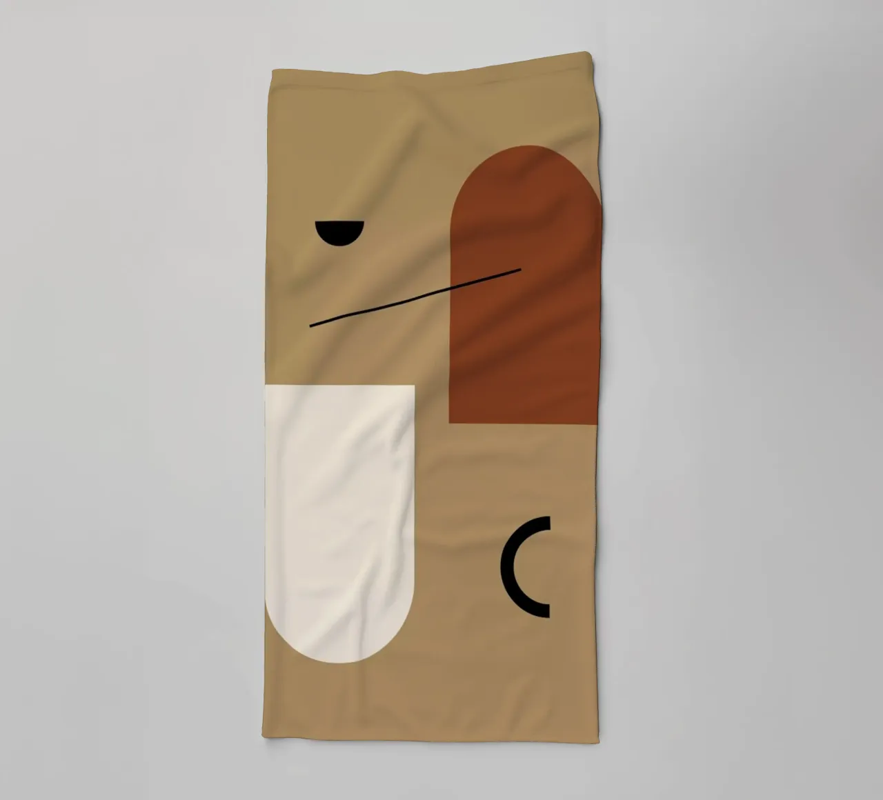 Split Level towel by Pure