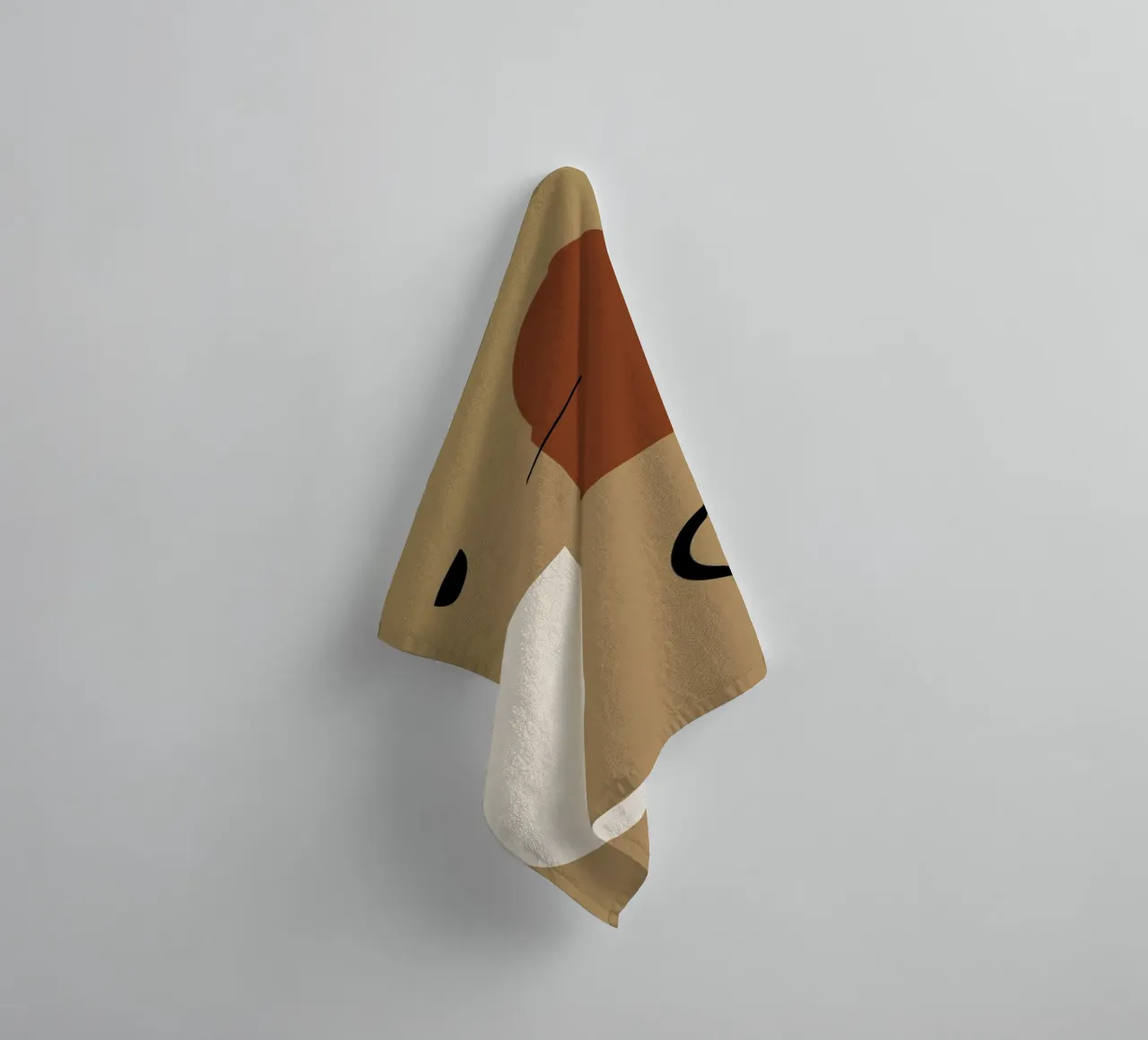 Split Level towel by Pure