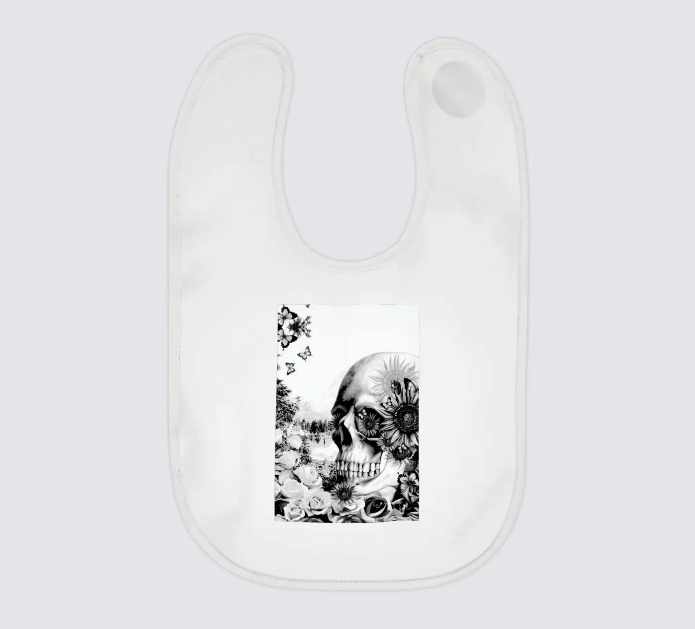 Reflection baby bib by Kristy Patterson