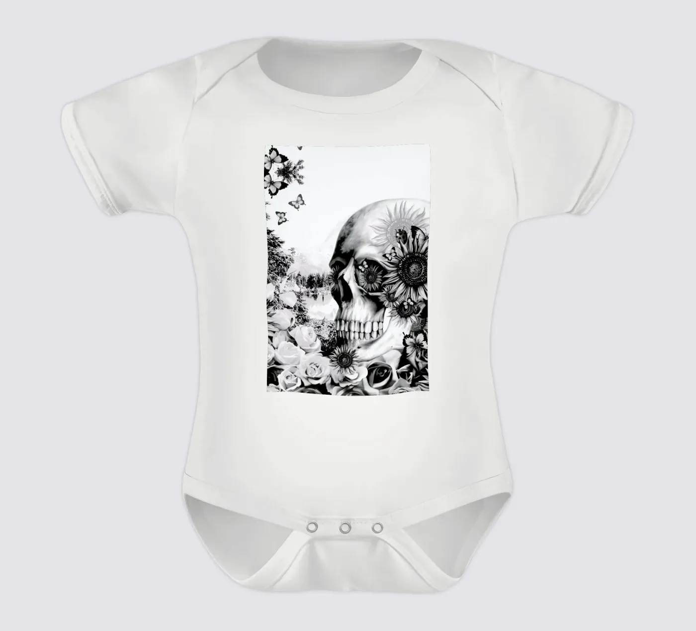 Reflection Kurzarm Babybody von Kristy Patterson