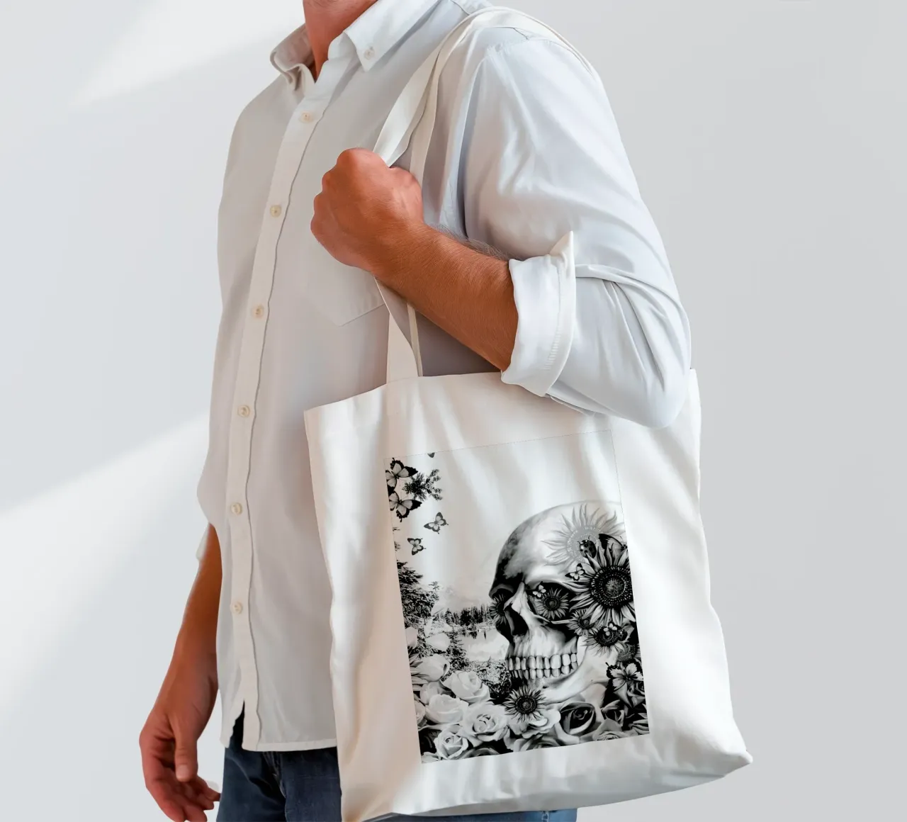Reflection tote bag by Kristy Patterson