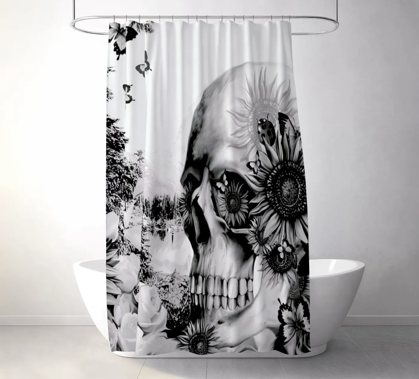 Reflection Duschvorhang von Kristy Patterson