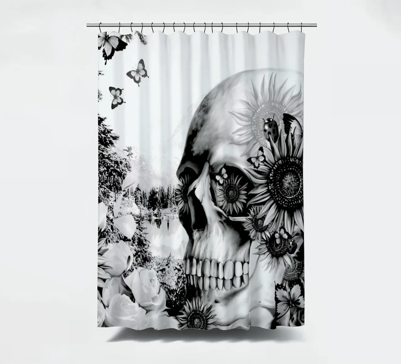 Reflection douchegordijn van Kristy Patterson