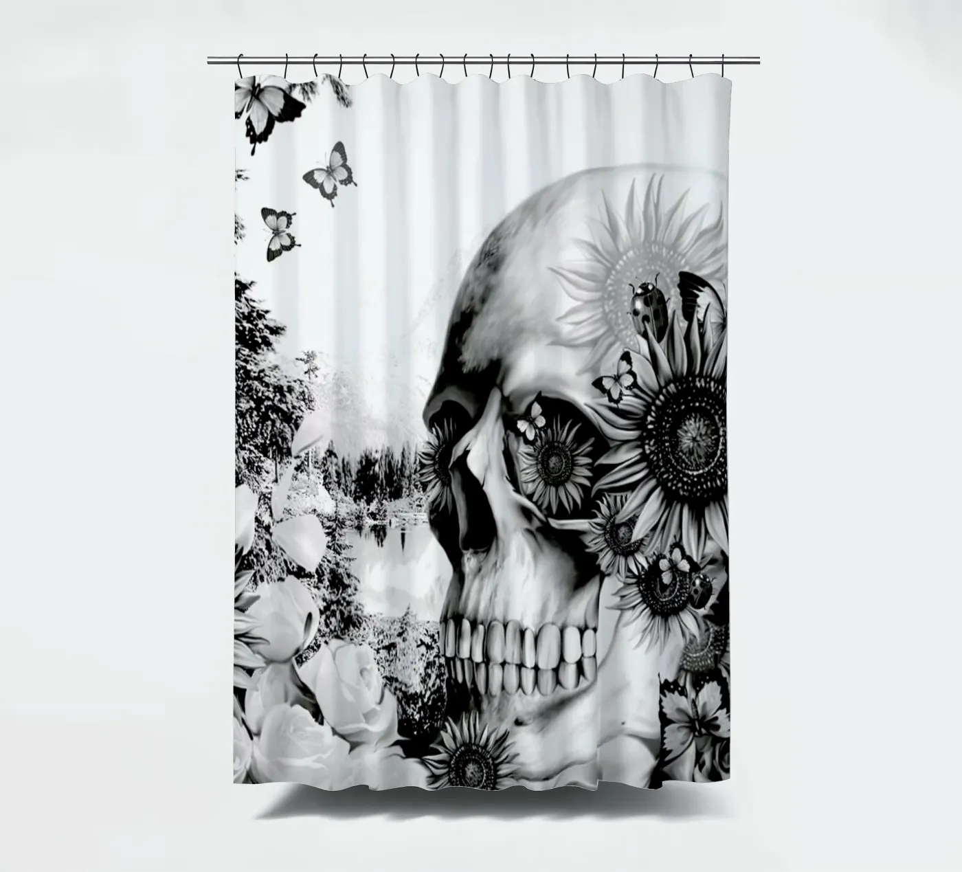 Reflection Duschvorhang von Kristy Patterson