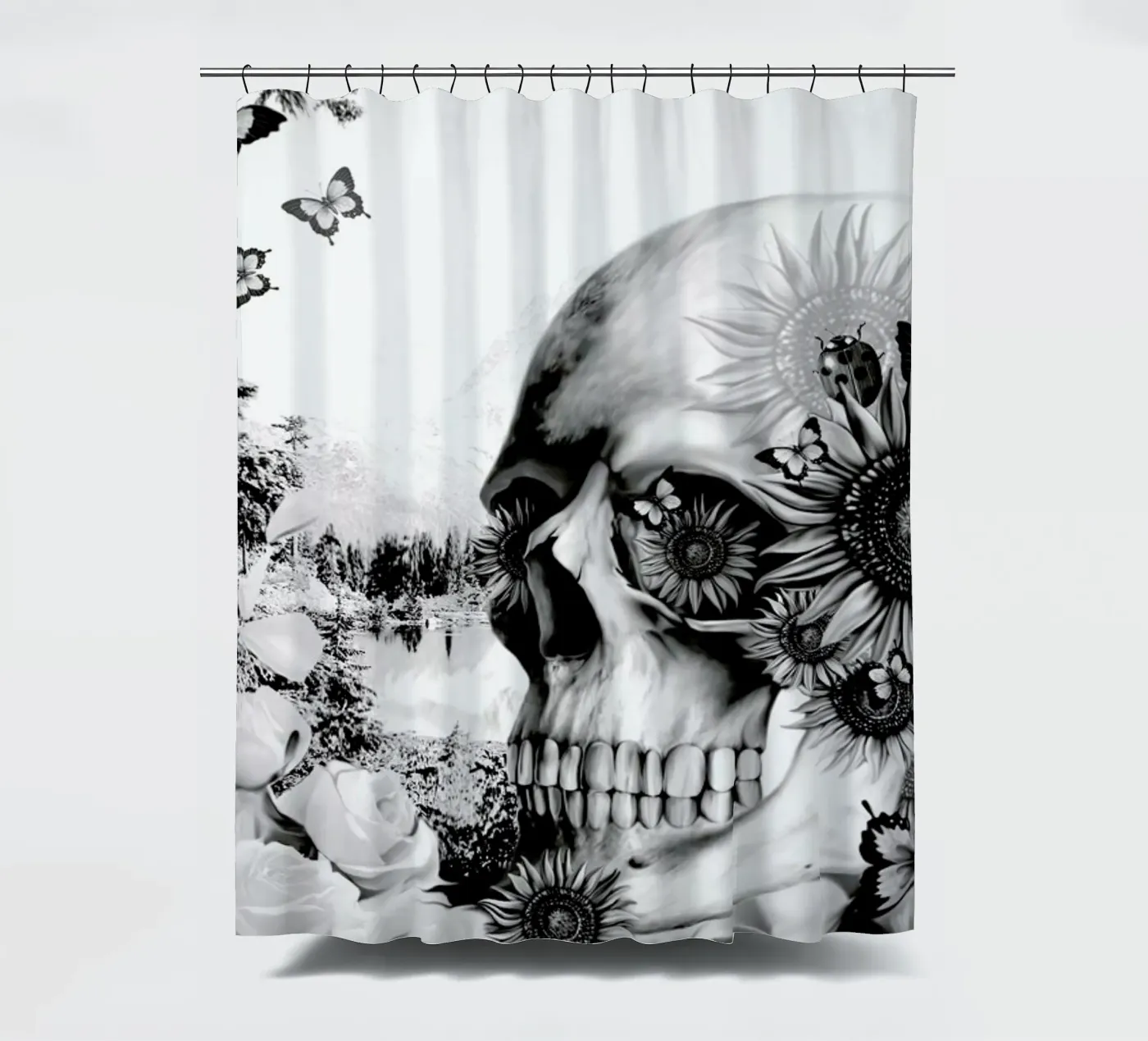 Reflection Duschvorhang von Kristy Patterson