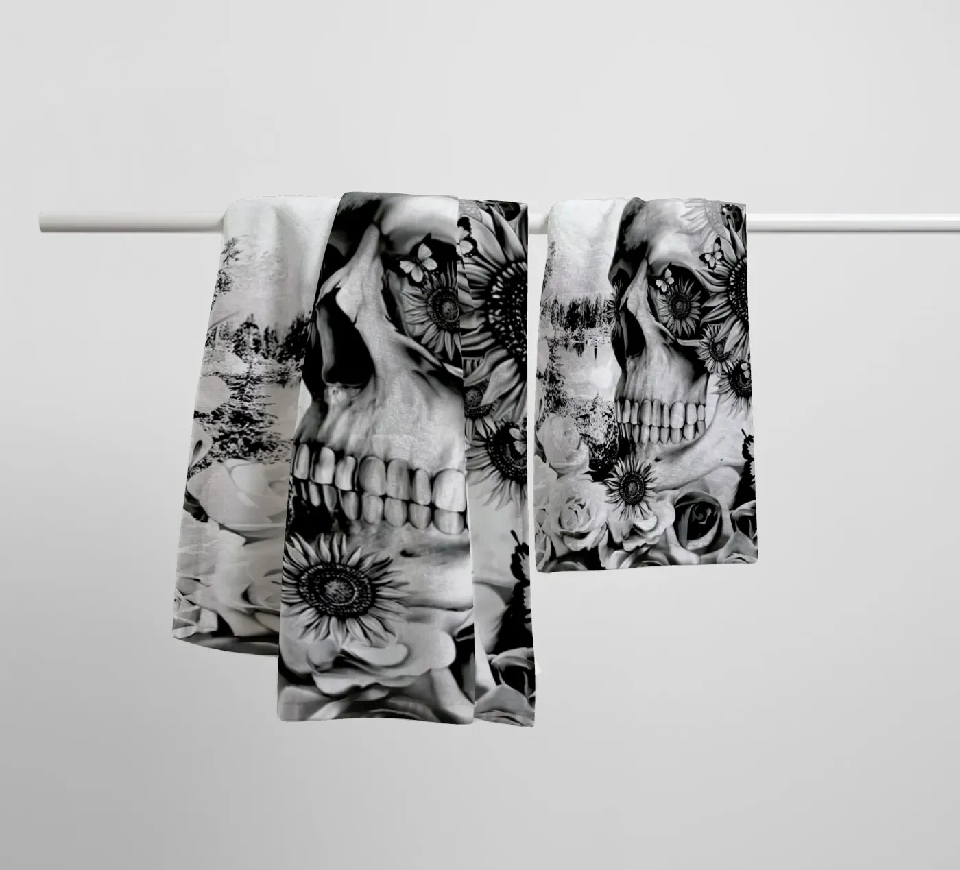 Reflection badhanddoek van Kristy Patterson