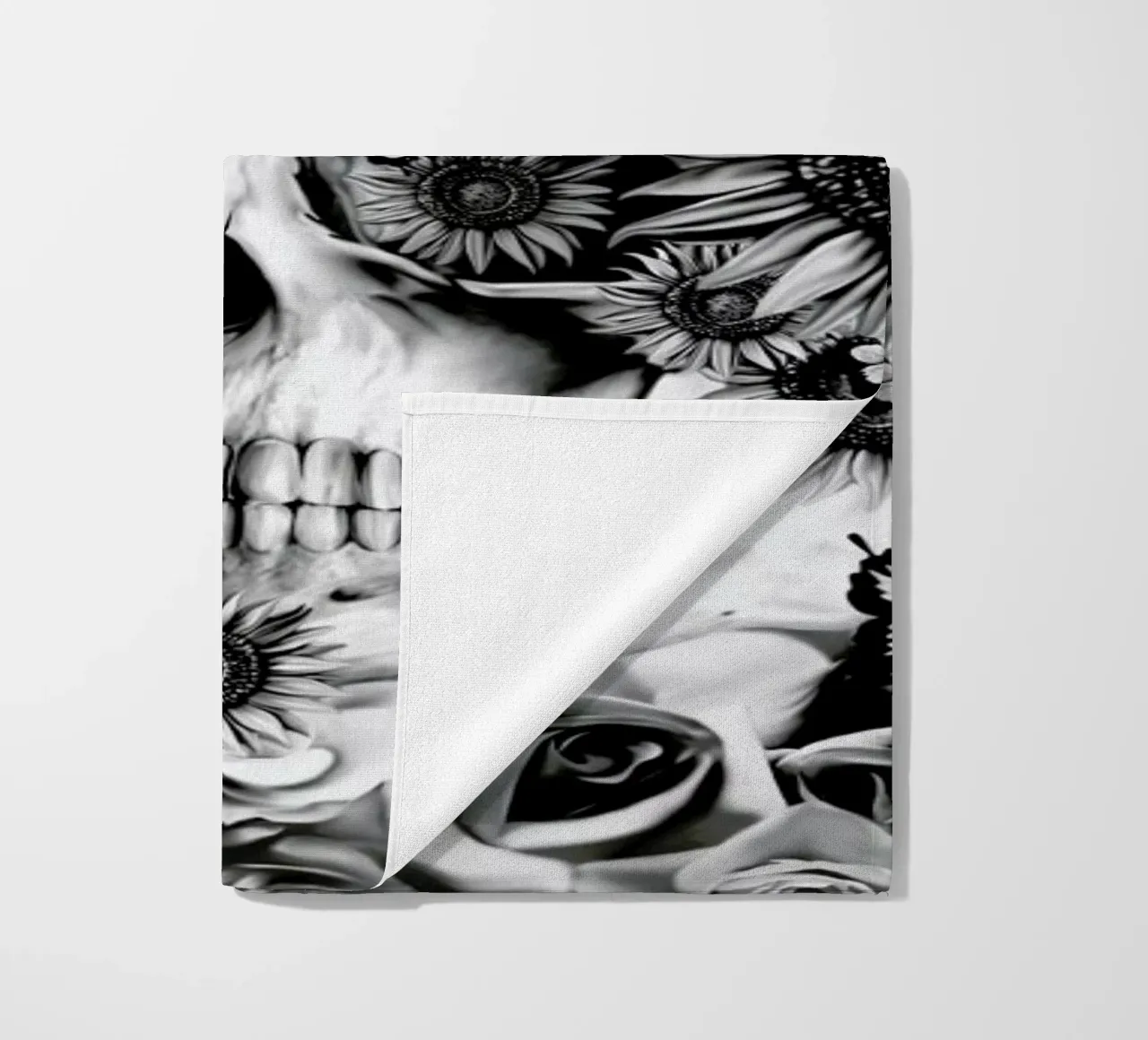 Reflection beach towel by Kristy Patterson