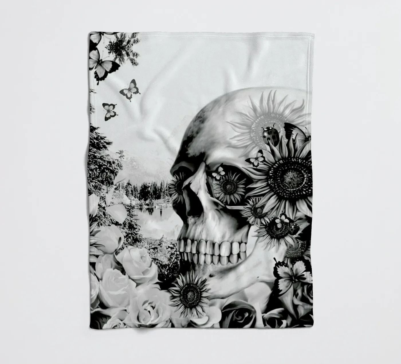 Reflection Fleecedecke von Kristy Patterson