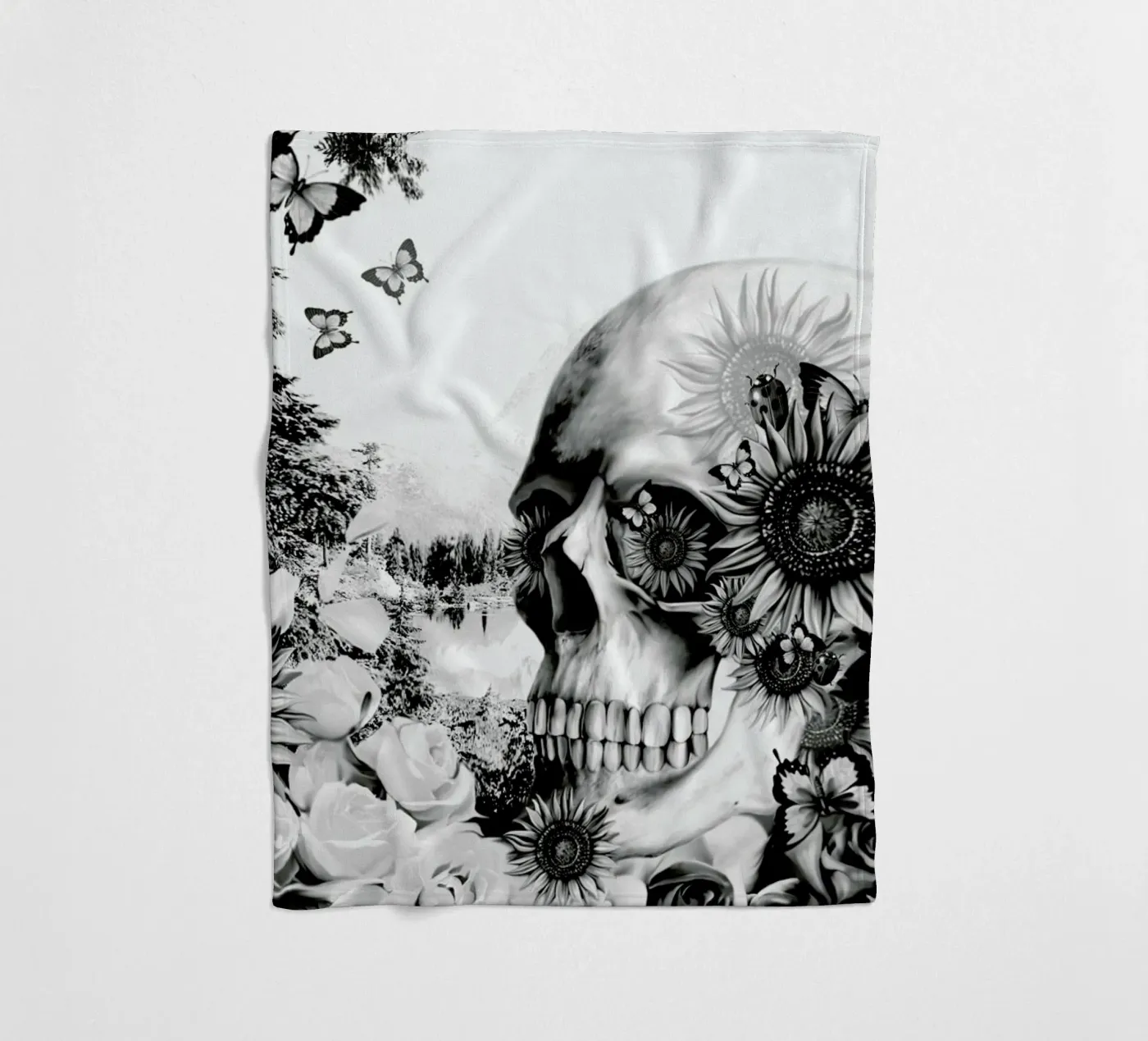 Reflection Fleecedecke von Kristy Patterson