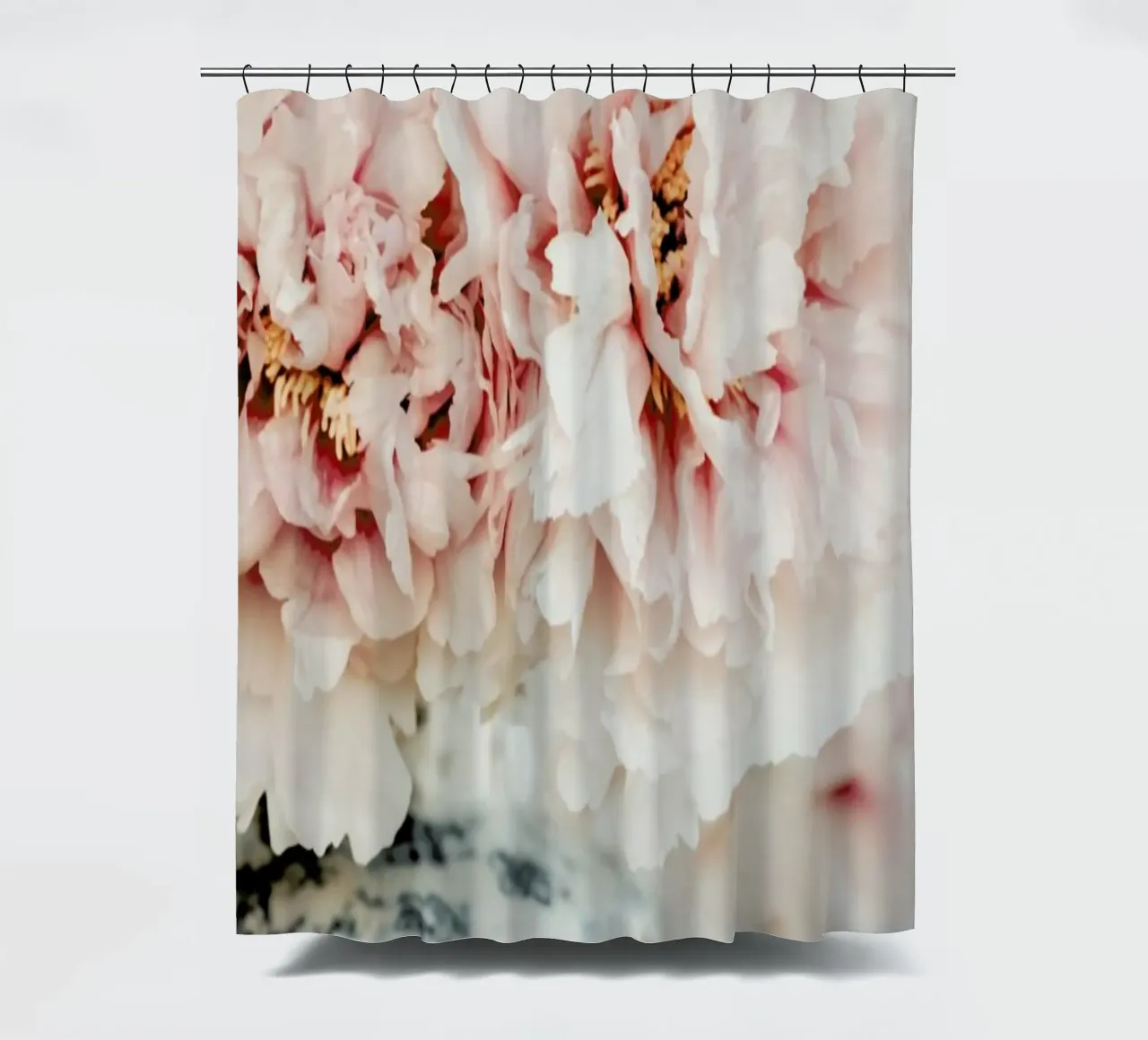 Peonies In A Vase tenda da doccia da Ingrid Beddoes