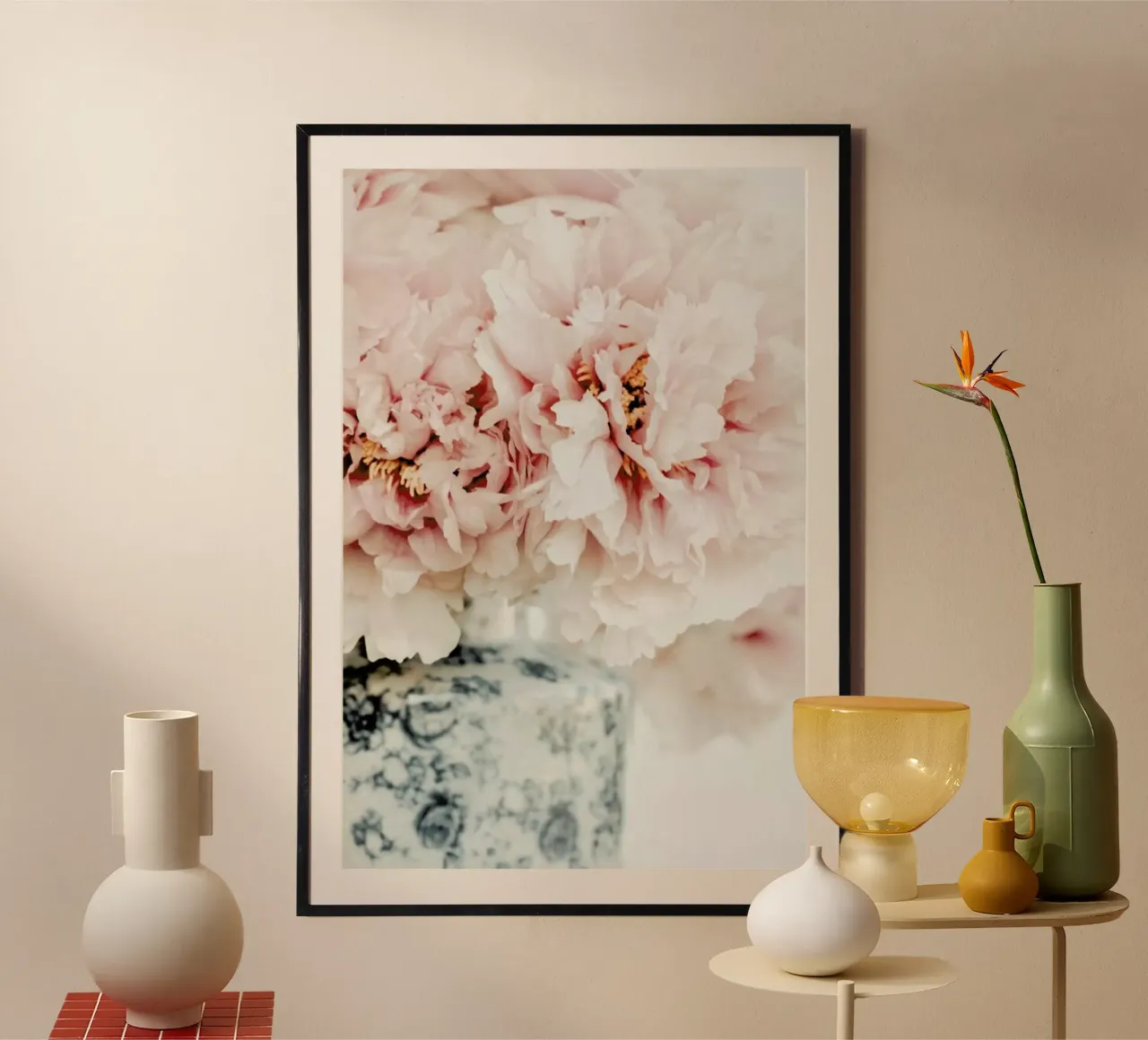 Peonies In A Vase carta hahnemühle da Ingrid Beddoes