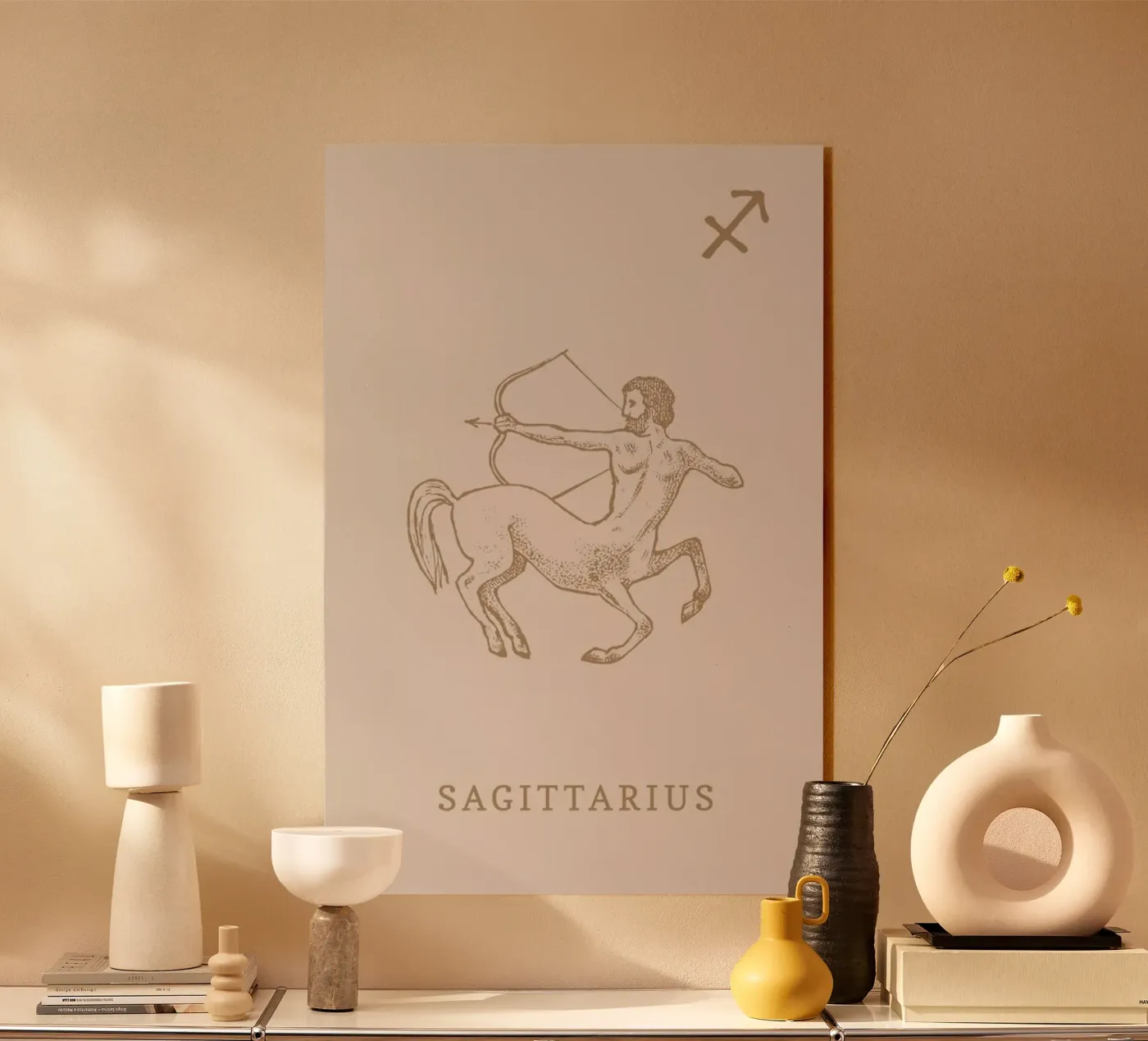 Sagittarius plexiglas de Flora & Fauna