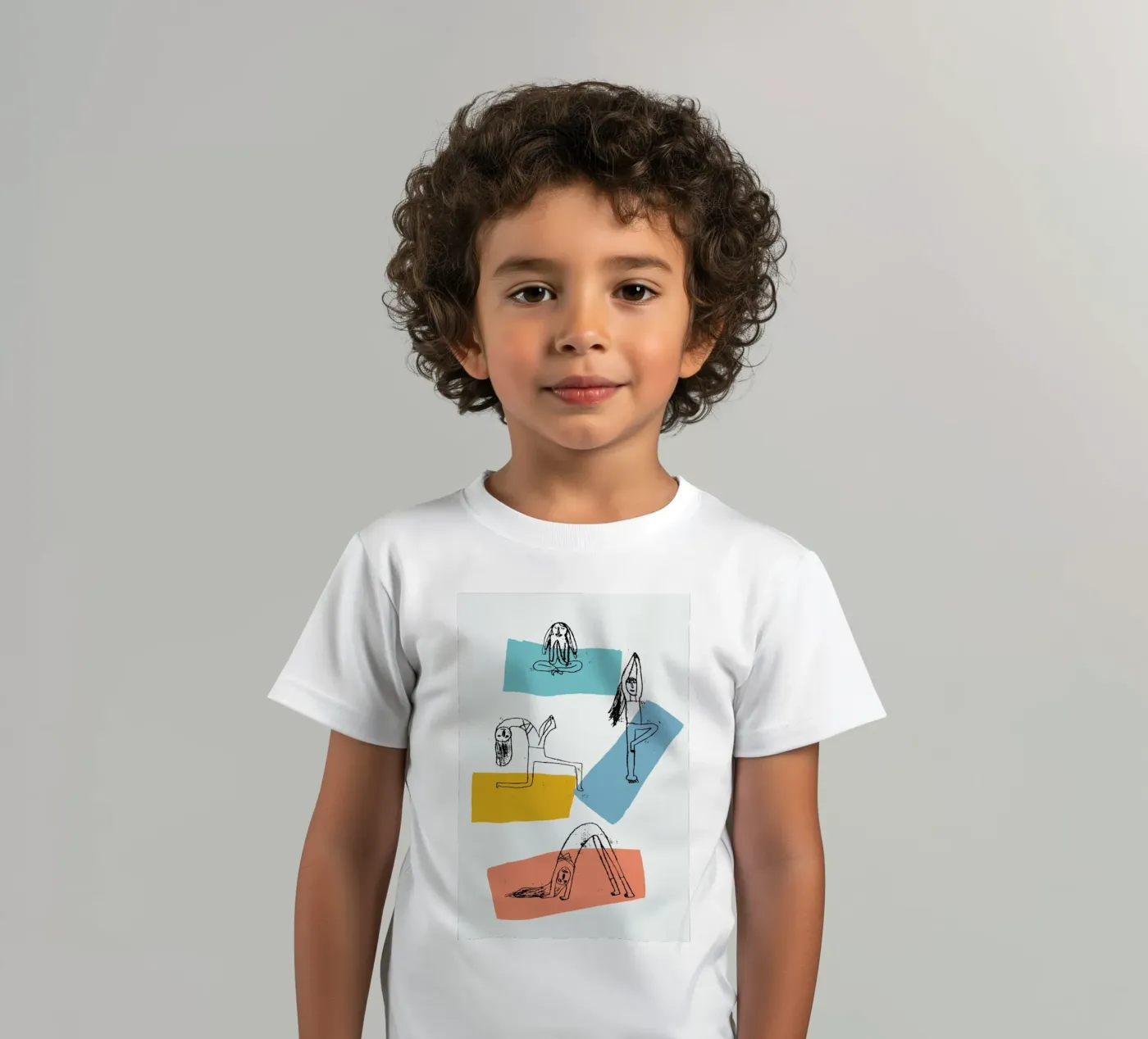 Yoga t-shirt bambini da Pure