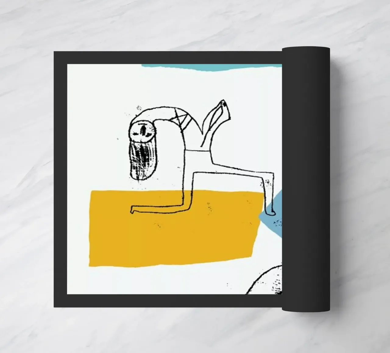 Yoga deurmat van Pure