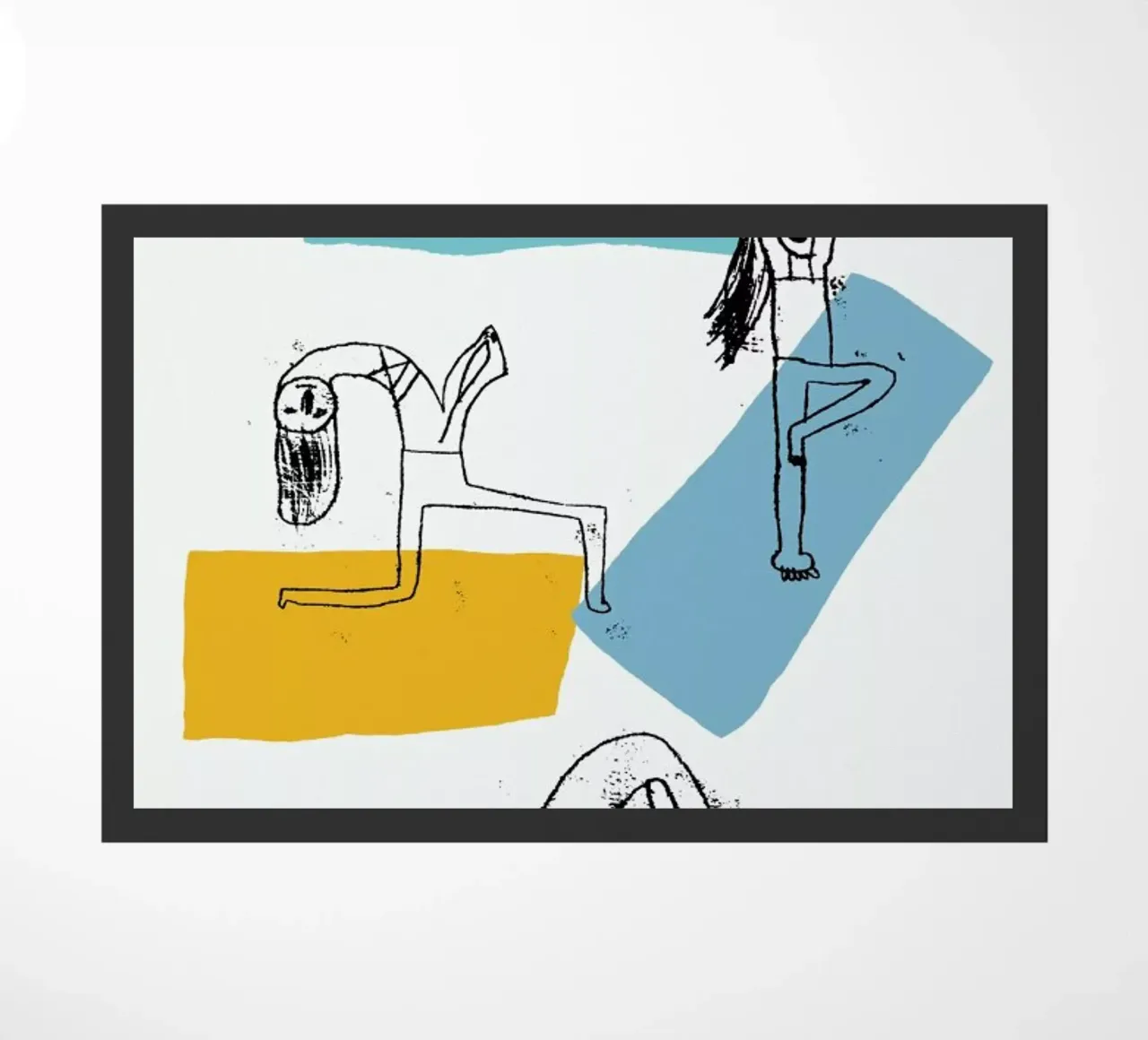 Yoga deurmat van Pure