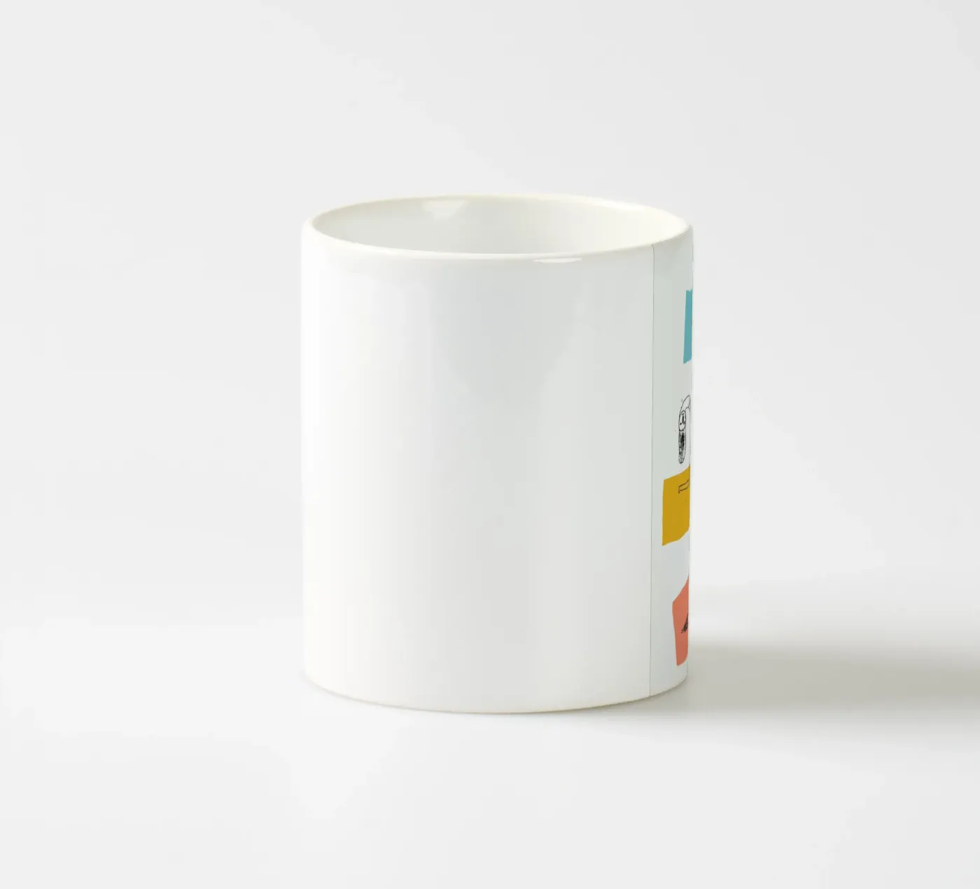 Yoga ceramic mug by Pure