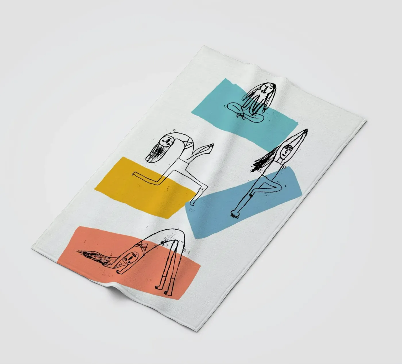 Yoga Fleecedecke von Pure