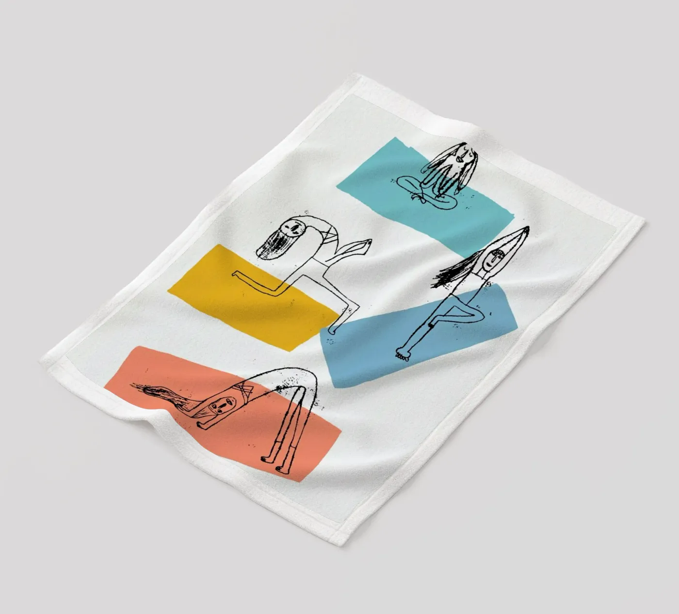 Yoga Fleecedecke von Pure