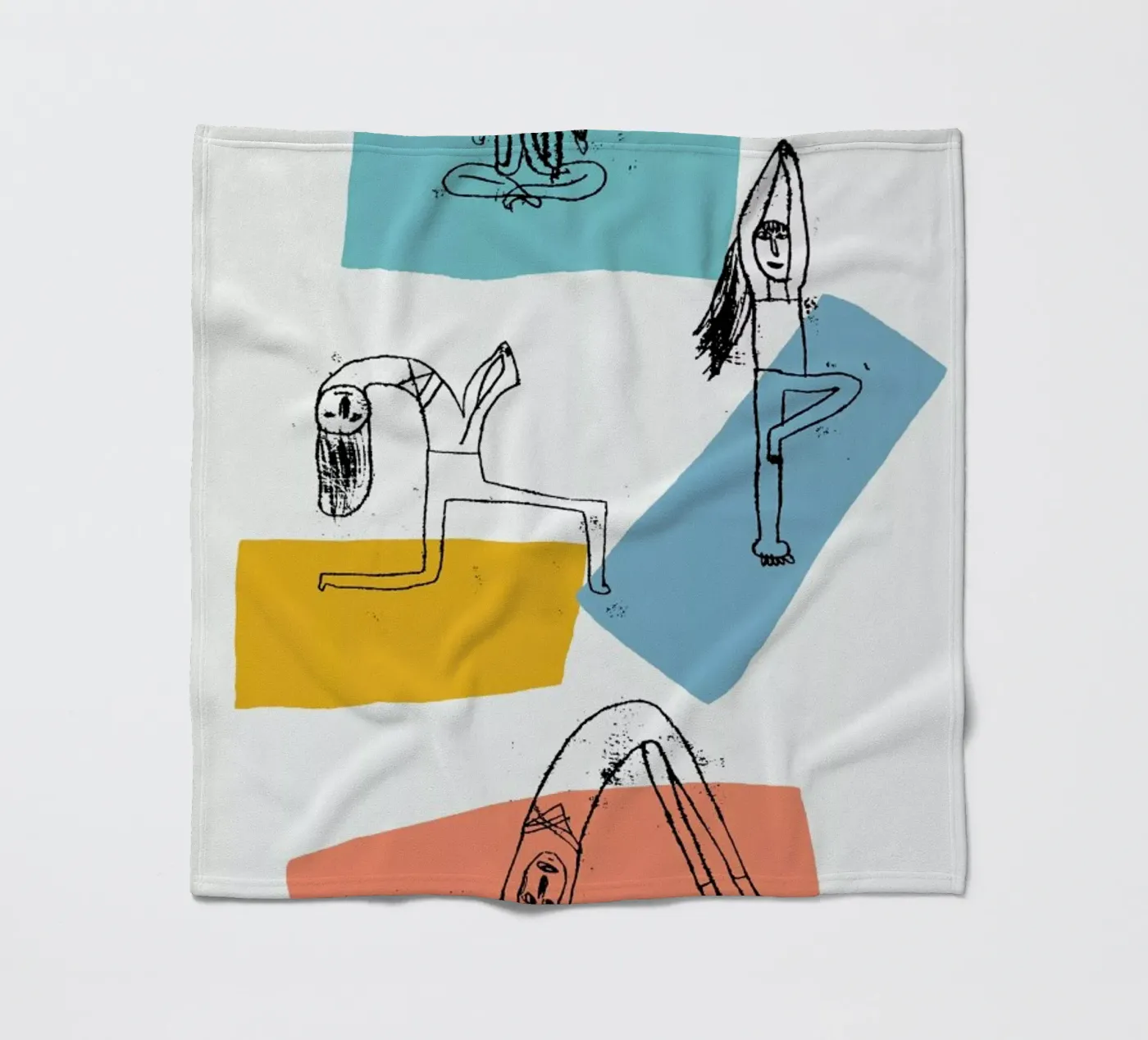 Yoga Fleecedecke von Pure
