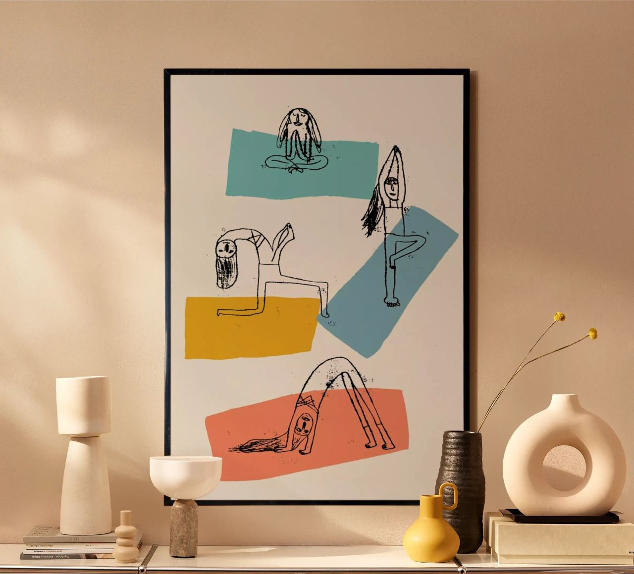 Yoga poster de Pure