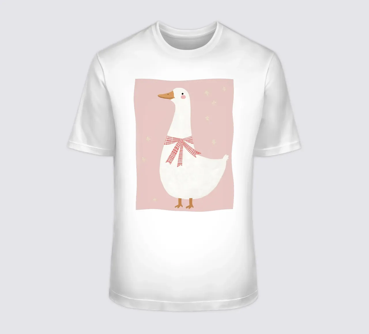 Duck Nursery Wall Art, Kids Poster t-shirt by Little Lola
