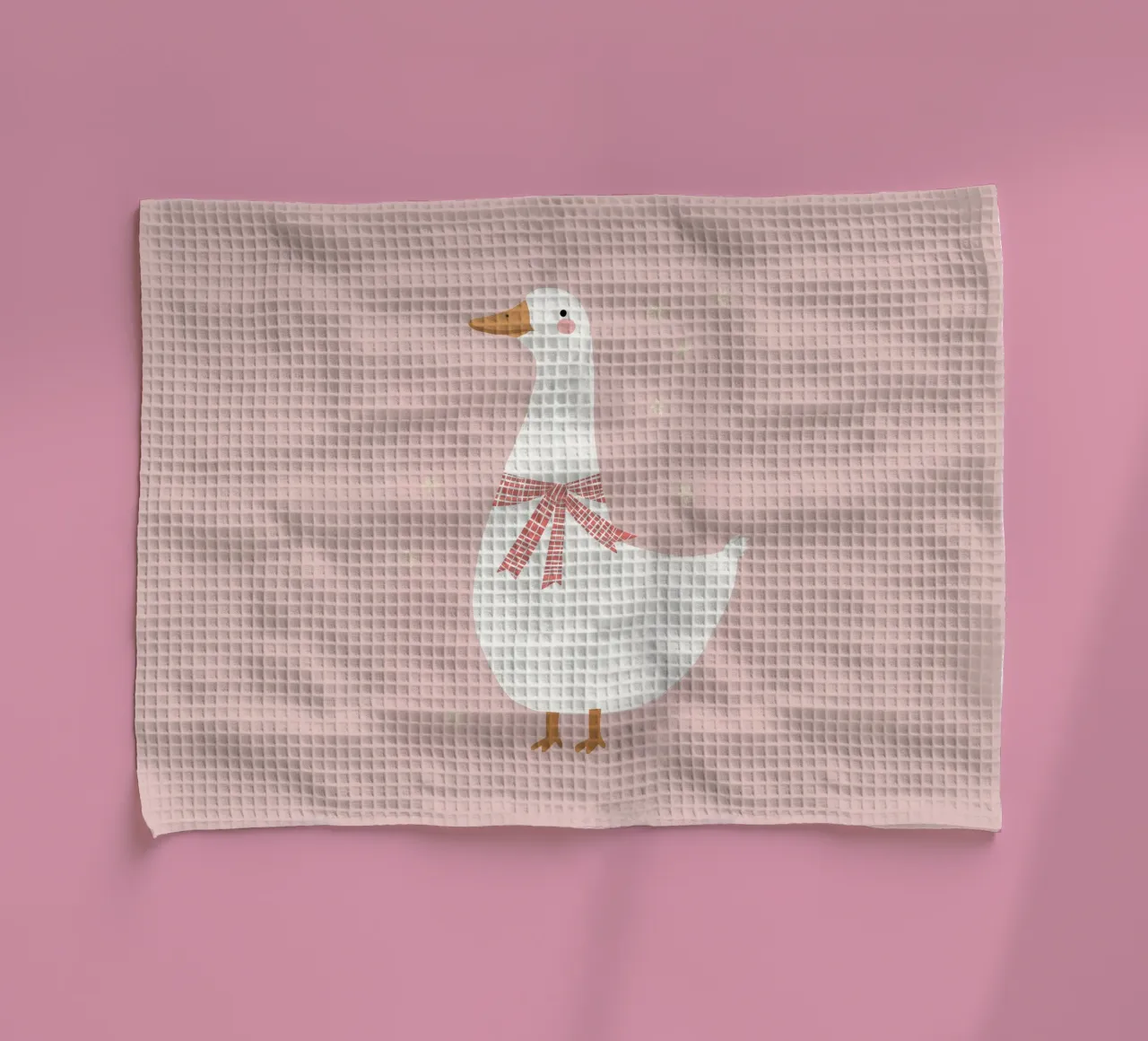 Anatra, poster per bambini canovaccio da cucina da Little Lola