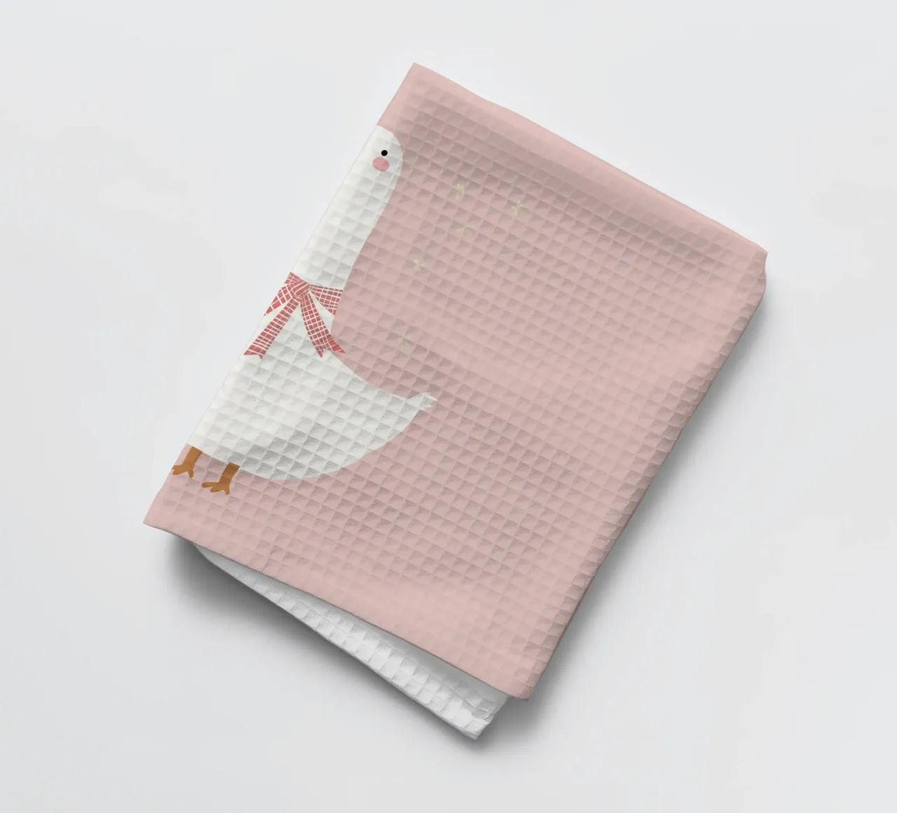 Anatra, poster per bambini canovaccio da cucina da Little Lola
