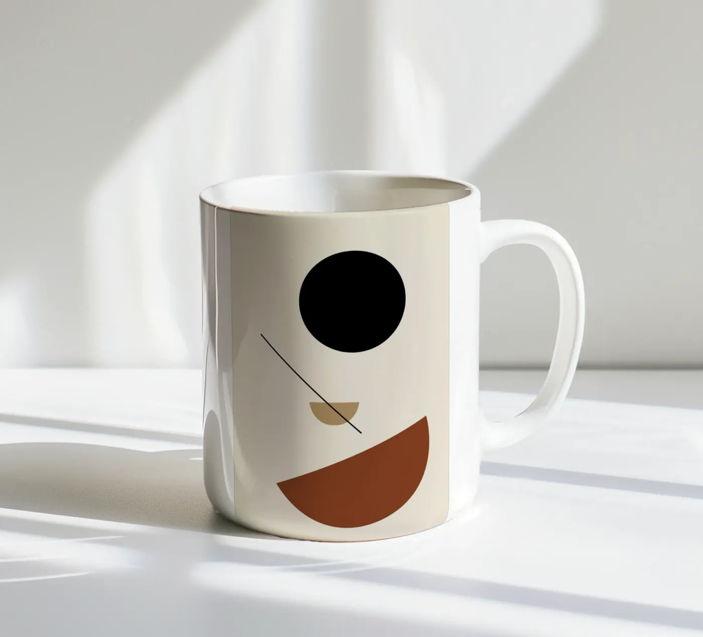 Half Sphere ceramic mug by Pure