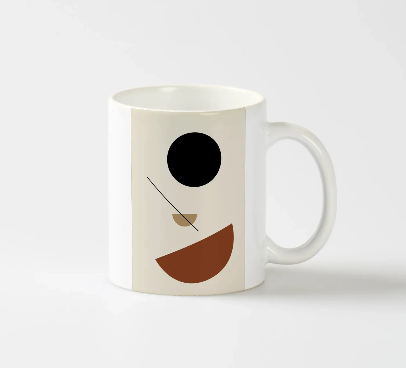Half Sphere ceramic mug by Pure