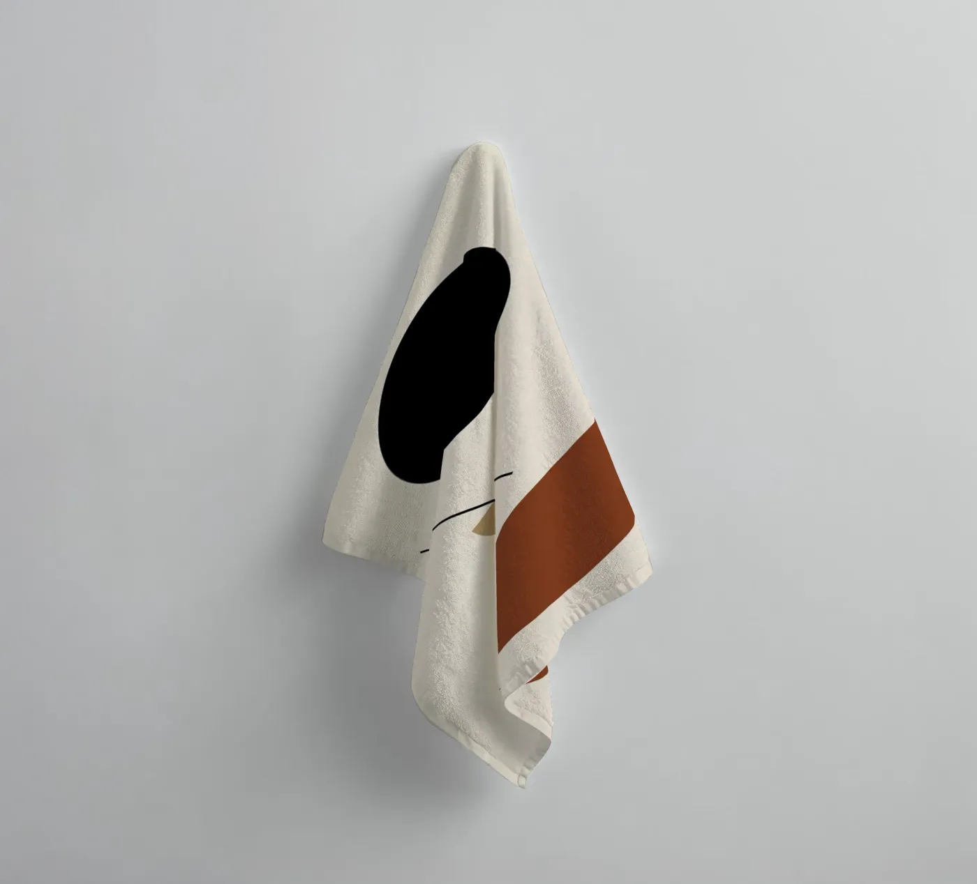Half Sphere badhanddoek van Pure
