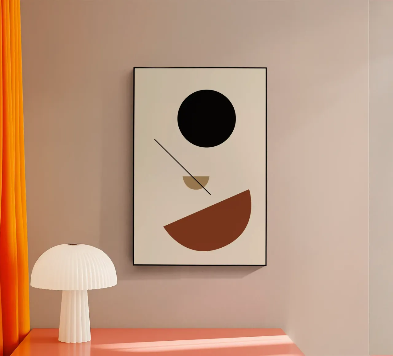 Half Sphere acryl van Pure