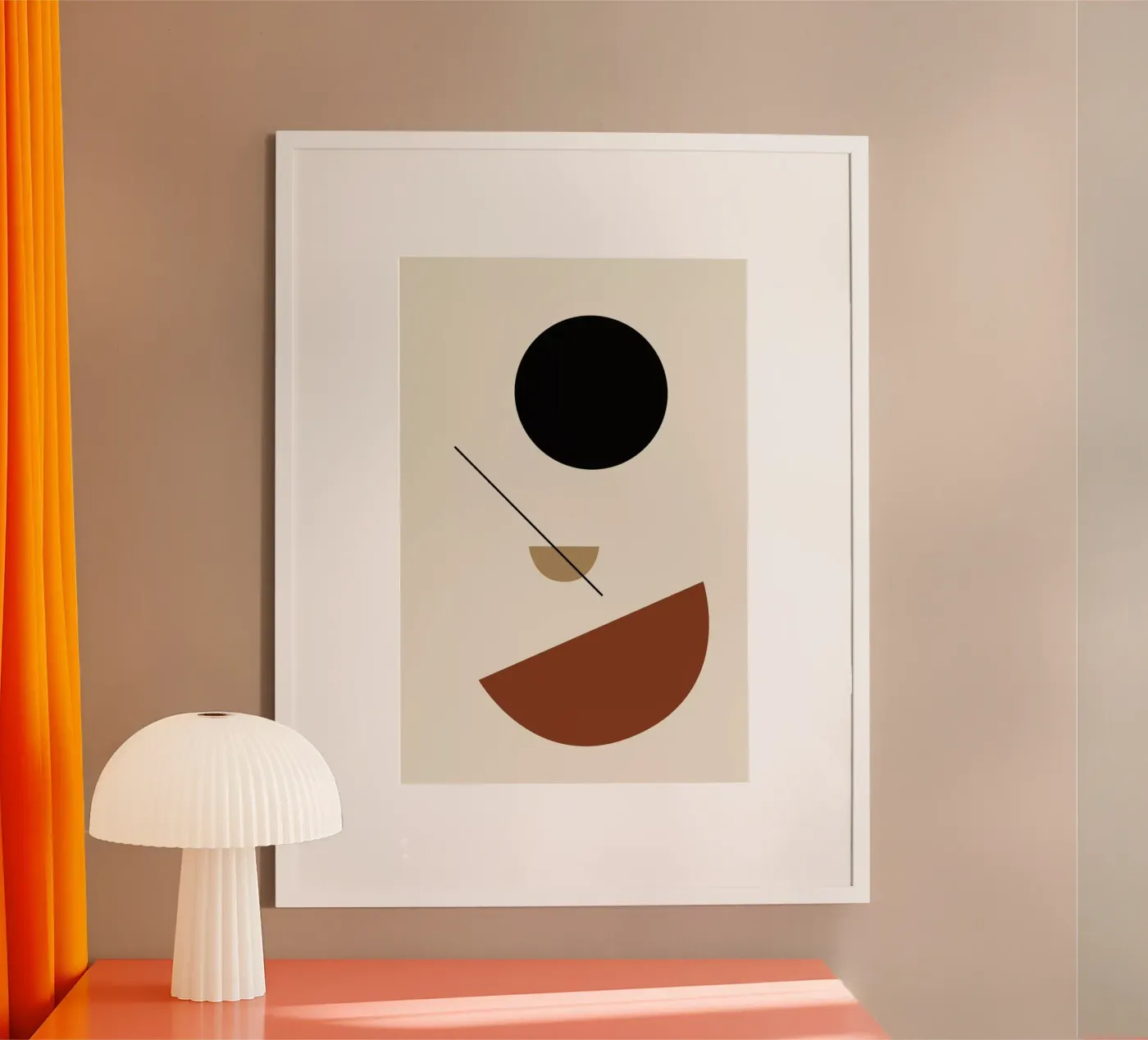 Half Sphere Poster von Pure