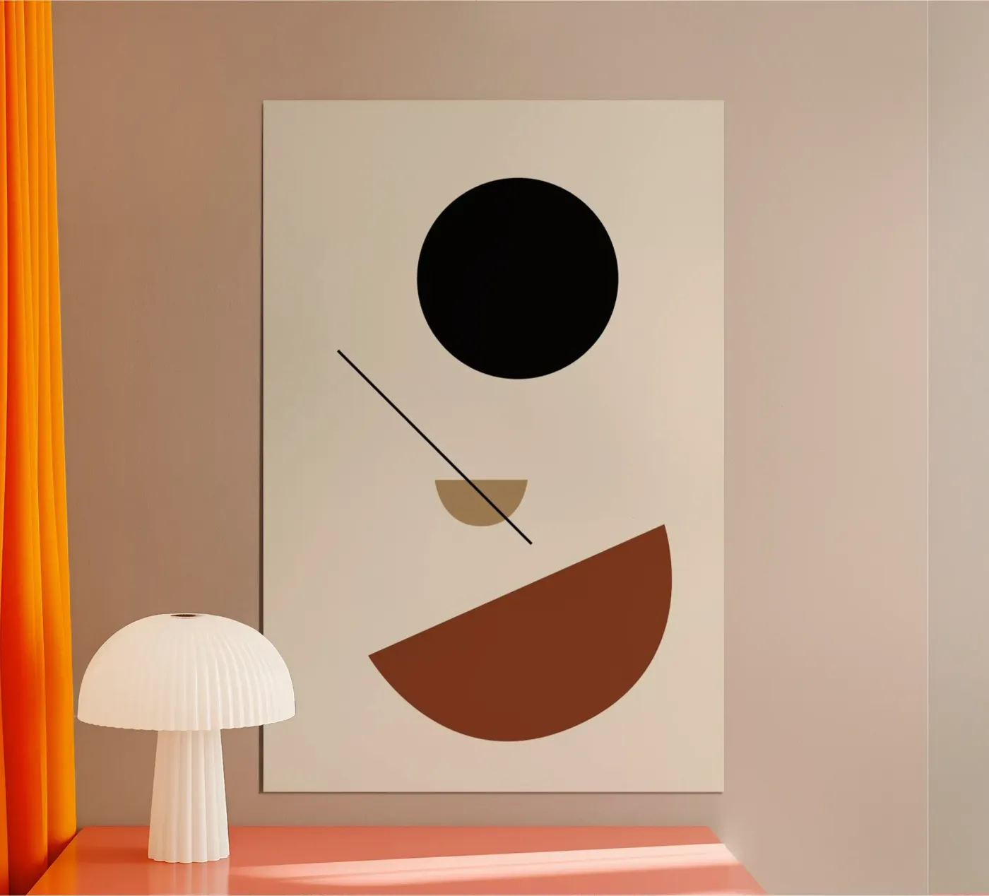 Half Sphere Poster von Pure