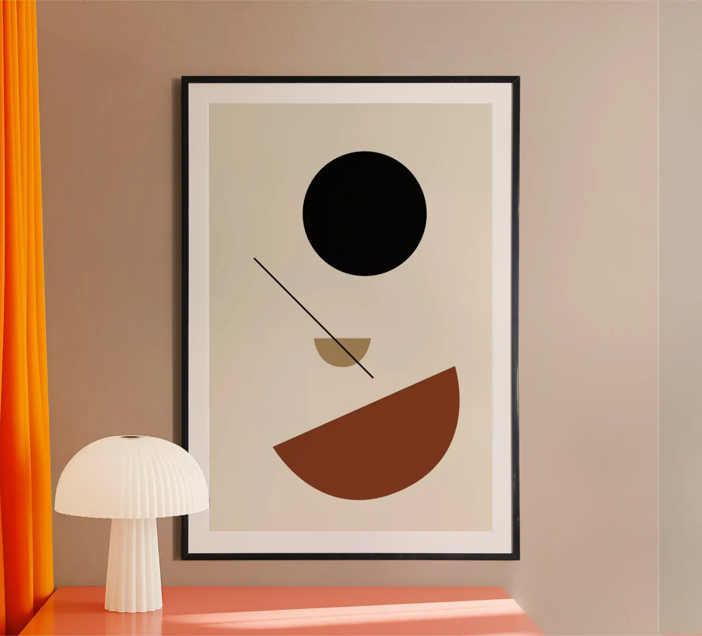 Half Sphere Poster von Pure