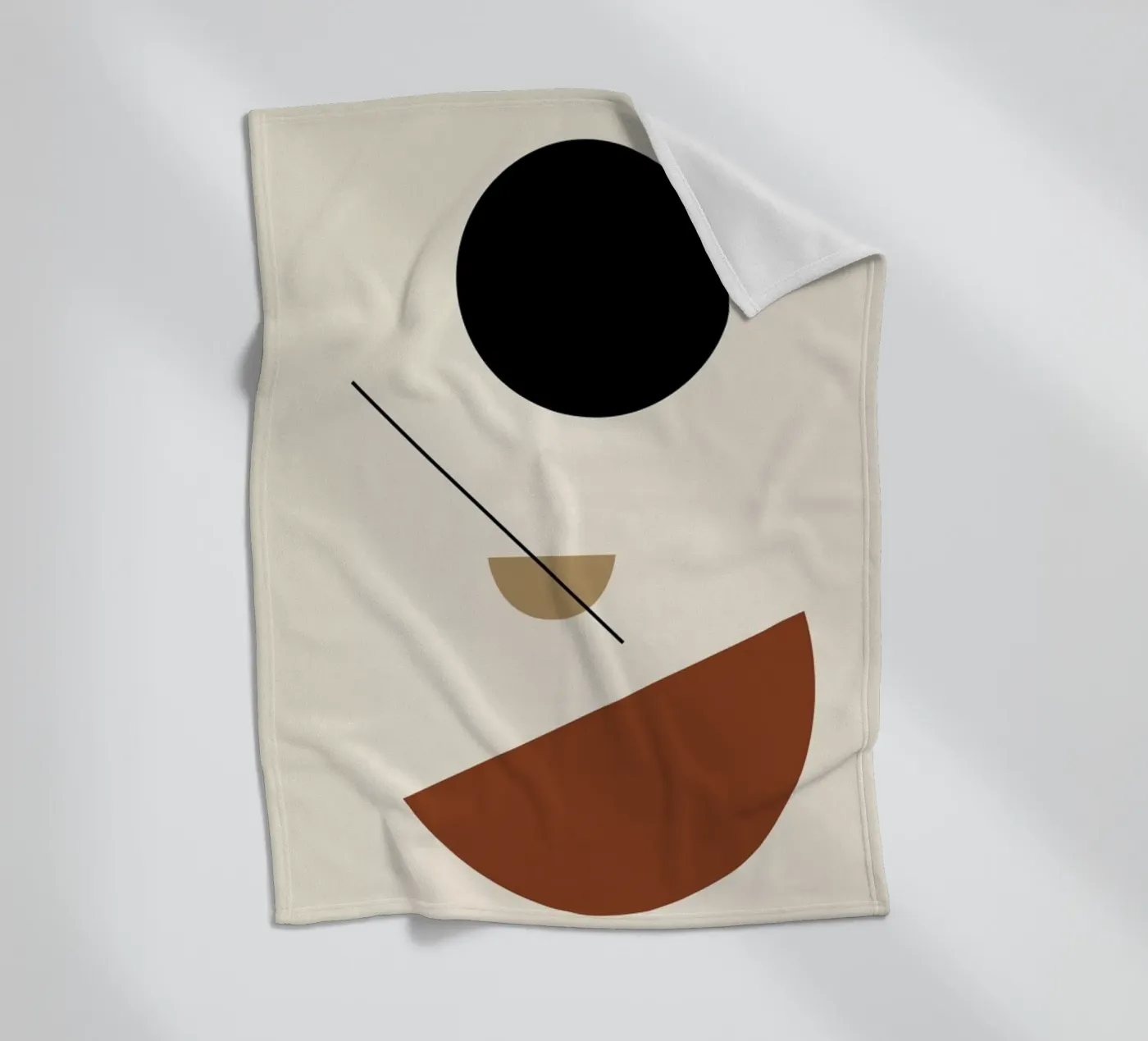 Half Sphere Fleecedecke von Pure