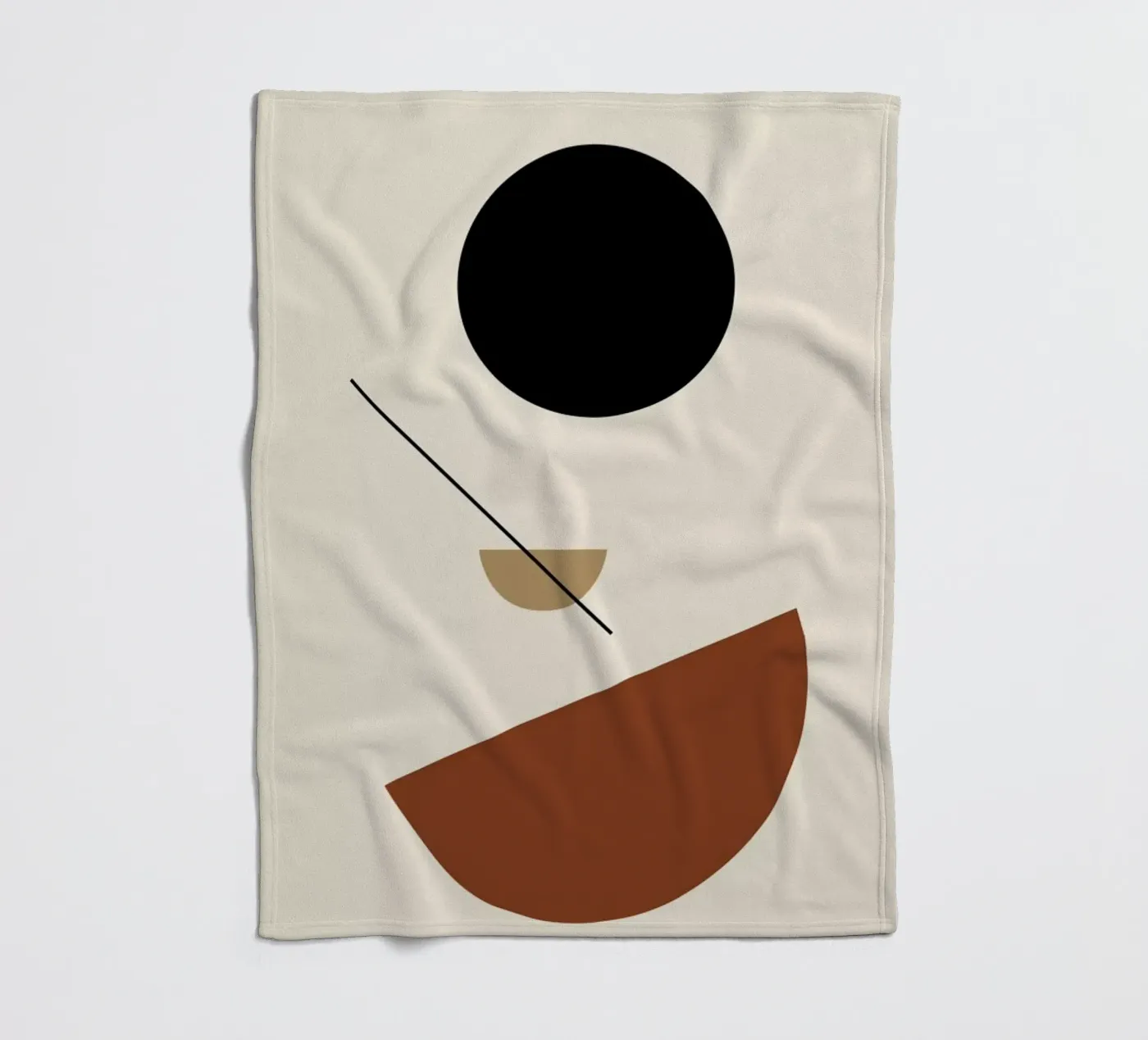 Half Sphere Fleecedecke von Pure