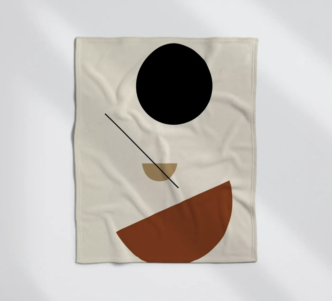 Half Sphere Fleecedecke von Pure