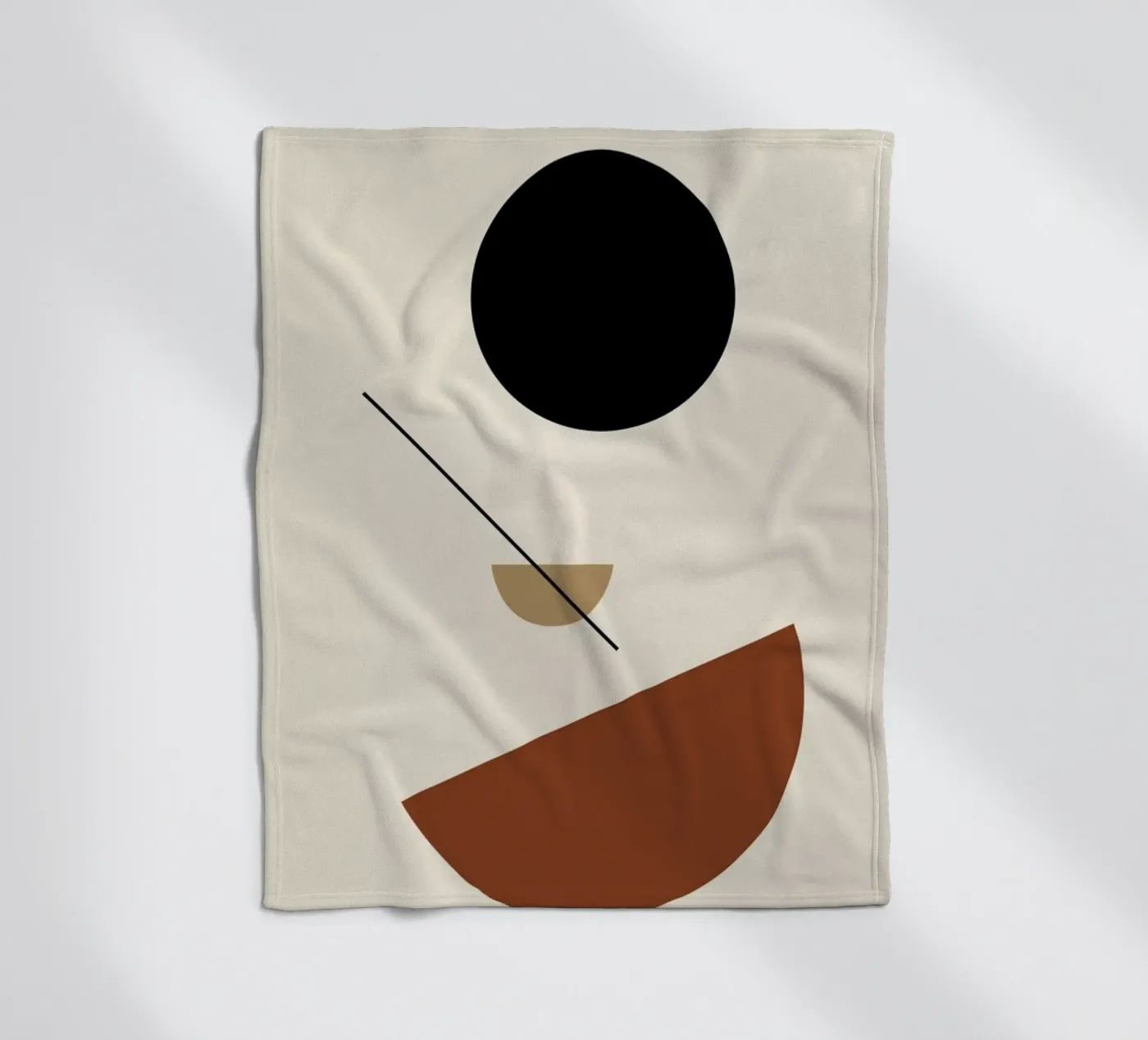 Half Sphere Fleecedecke von Pure