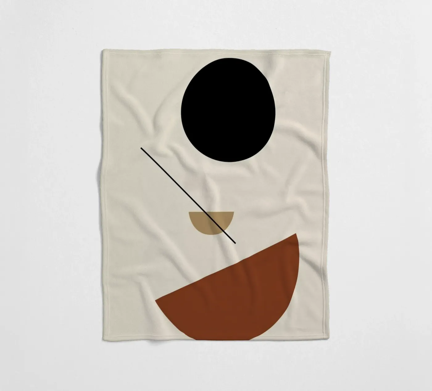 Half Sphere Fleecedecke von Pure