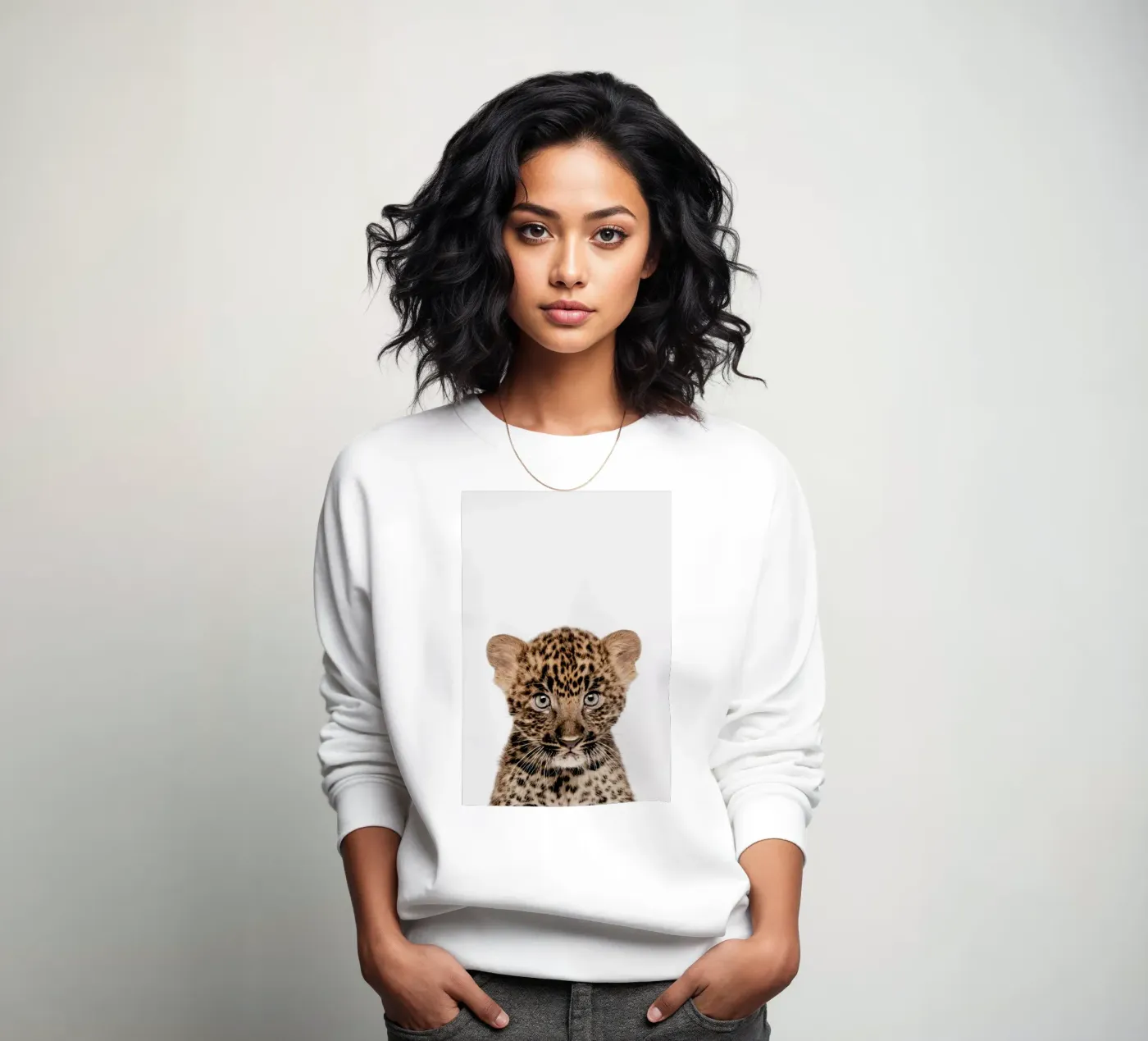 Leopard sweatshirt by Paws & Claws