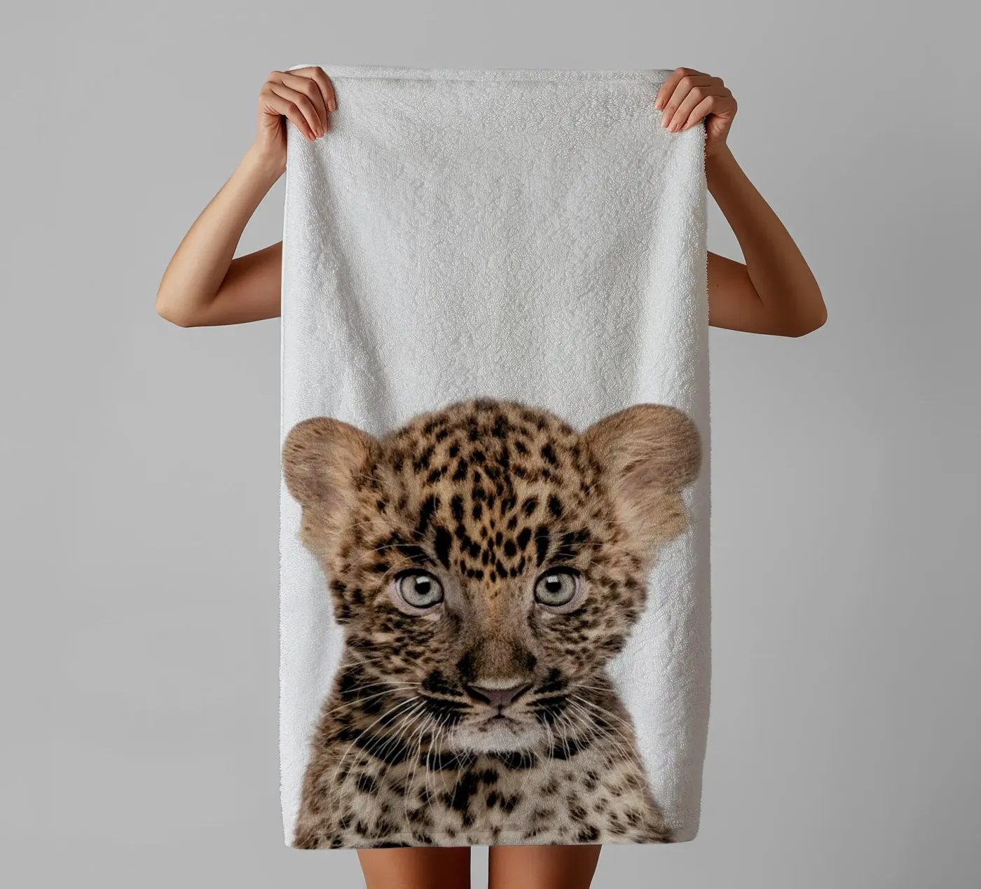 Leopard towel by Paws & Claws