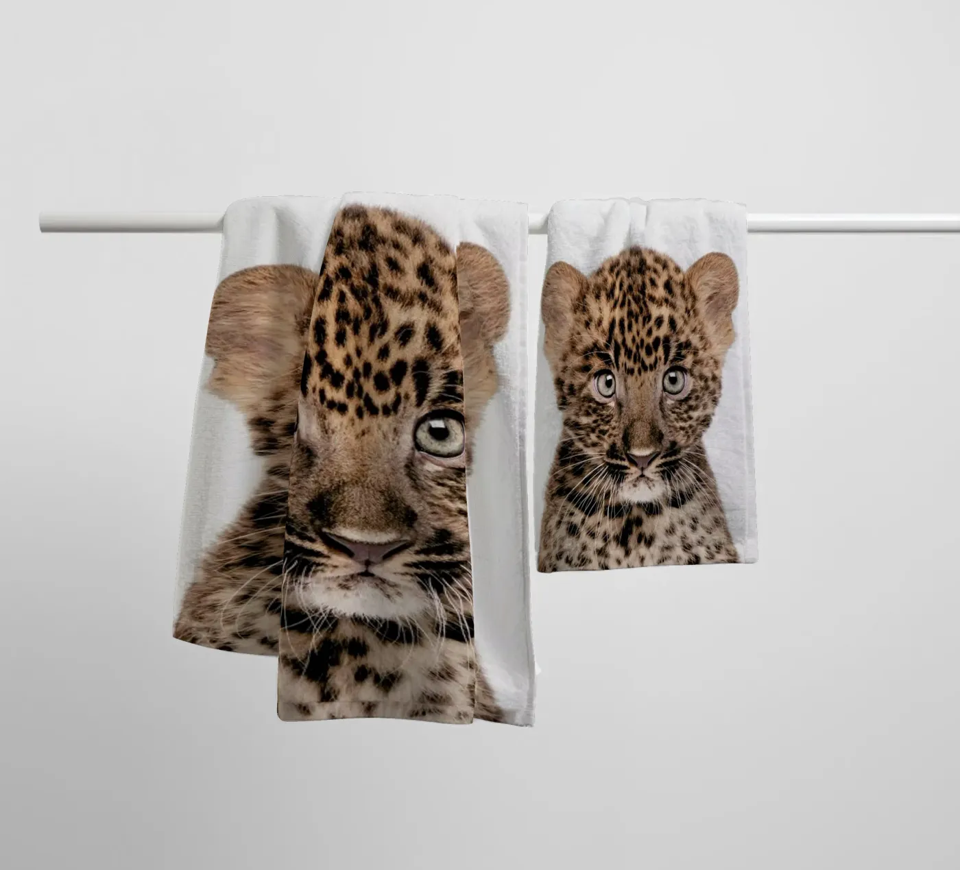 Leopard towel by Paws & Claws