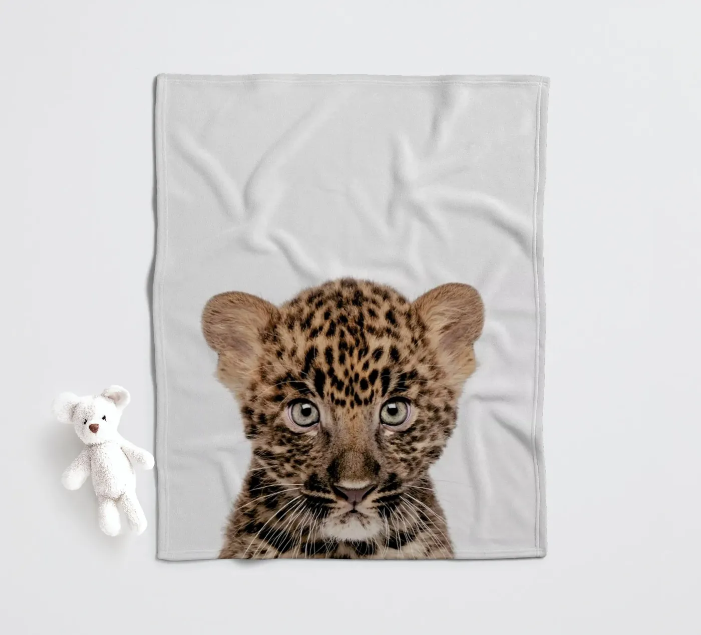 Leopard fleecedeken van Paws & Claws
