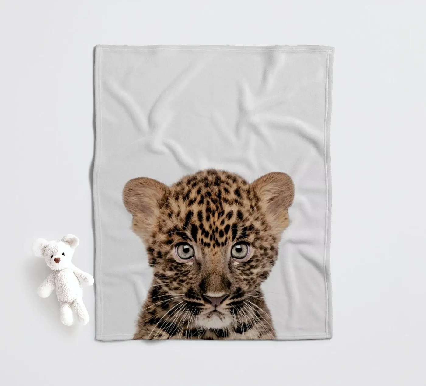 Leopard fleecedeken van Paws & Claws